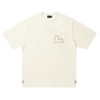 Buy Palace x Evisu Heavy Wash T-Shirt 'Off White' - P30ES243 | GOAT
