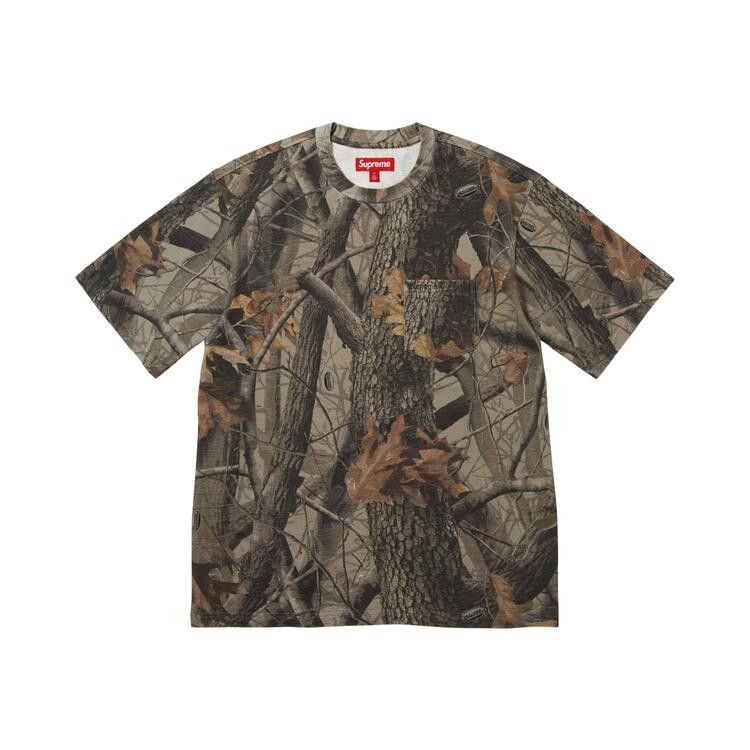 Buy Supreme Short-Sleeve Pocket Tee 'Realtree Hardwoods Camo