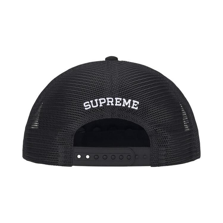 Buy Supreme Pins Mesh Back 5-Panel 'Black' - SS26H65 BLACK | GOAT