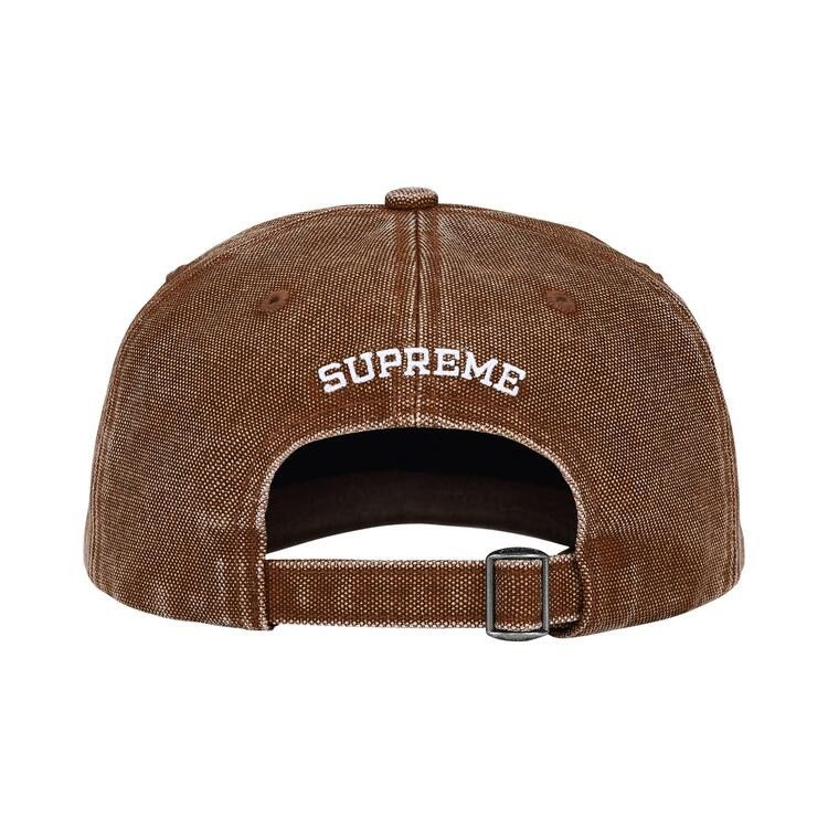 Buy Supreme Pigment Coated S Logo 6-Panel 'Brown' - SS26H3 BROWN