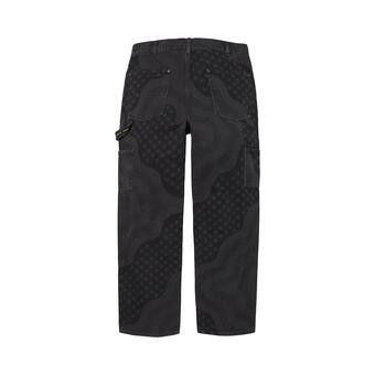 Buy Supreme Flag Double Knee Painter Pant 'Black' - SS26P39 BLACK