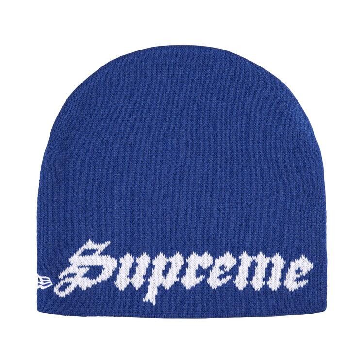 Buy Supreme New Era Ghostface Beanie 'Royal' - SS26BN43 ROYAL | GOAT