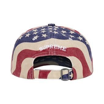 Buy Supreme Pigment Coated S Logo 6-Panel 'Flag' - SS26H3 FLAG | GOAT