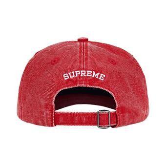 Buy Supreme Pigment Coated S Logo 6-Panel 'Red' - SS26H3 RED | GOAT