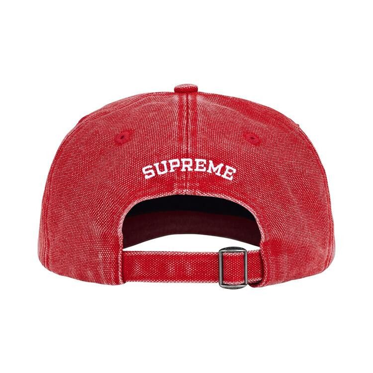 Buy Supreme Pigment Coated S Logo 6-Panel 'Red' - SS26H3 RED | GOAT