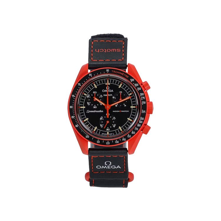 Swatch x Omega Bioceramic Moon 'Mission On Earth Lava'