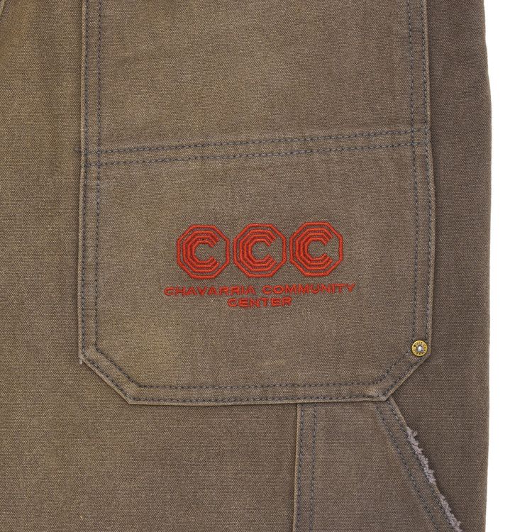 Willy Chavarria Stockton Double Knee Pant 'Concrete' — foto 4