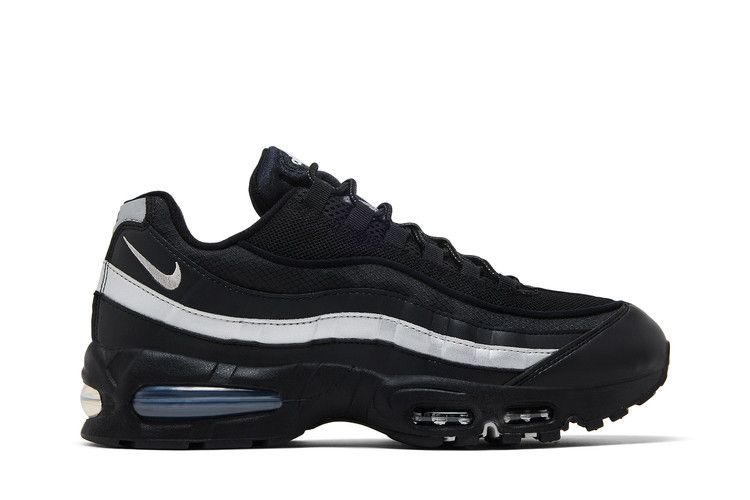 Nike Air Max 95 OG Big Bubble Black White Metallic Silver — foto 2