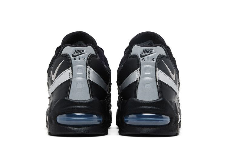 Nike Air Max 95 OG Big Bubble Black White Metallic Silver — foto 7