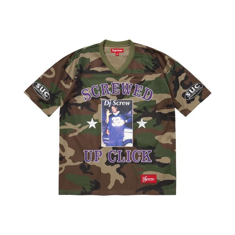 Buy Supreme x Dj Screw Jersey 'Woodland Camo' - SS26KN69 WOODLAND
