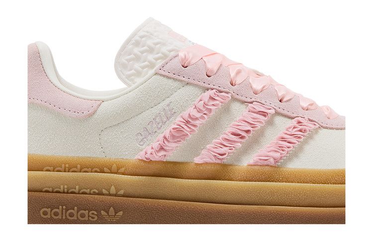 adidas gazelle silver green womens adidas Originals Gazelle Bold Grade School Girls' Wonder Alumina/Semi Pink Spark/cream White Shoes, Size: 5.5