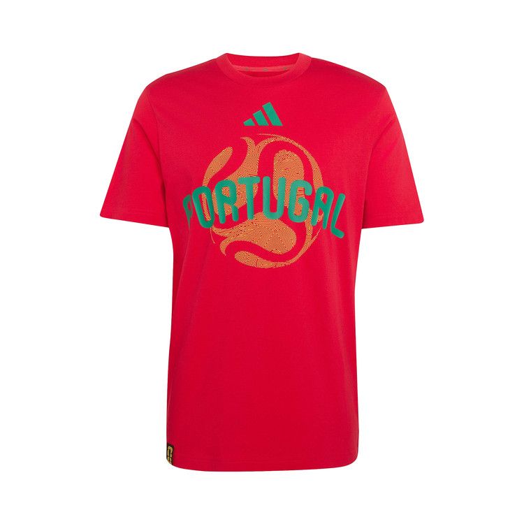 adidas FIFA World Cup 26 Portugal T-Shirt Bold Red — foto 2
