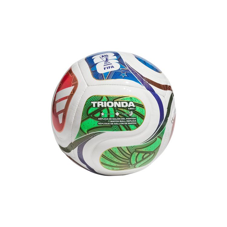 adidas FIFA World Cup 2026 Trionda Mini+ Ball White/Royal Blue/Solar Blue/Power Red — photo 3