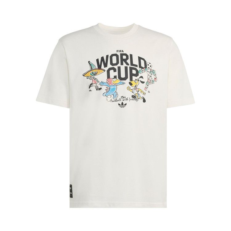 Adidas FIFA World Cup 26 Group Mascot T-Shirt 'Cloud White' — foto 2