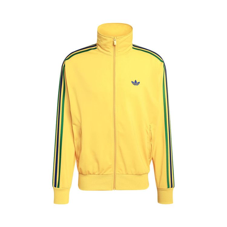 adidas Firebird Track Top Eqt Yellow Green Collegiate Royal — foto 2