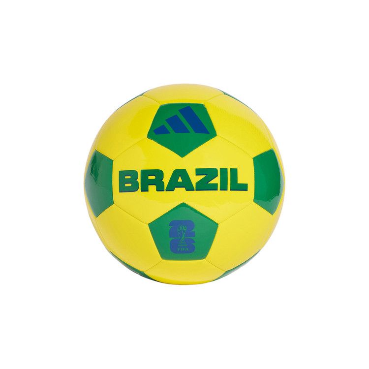 Adidas FIFA World Cup 26 Official Licensed Product Brazil Club Ball 'Bright Yellow/Royal Blue/Team Green' — foto 2