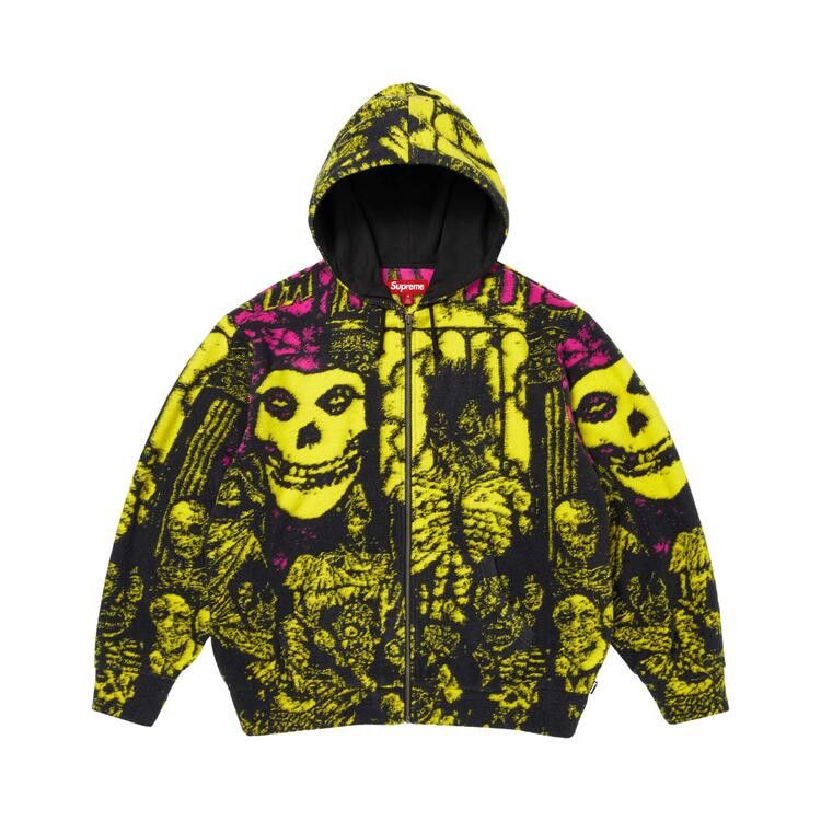 Buy Supreme x The Misfits Zip Up Hooded Sweater 'Multicolor