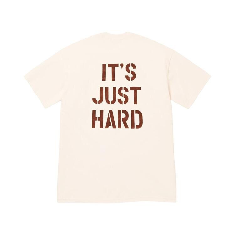 Buy Supreme Hard Tee 'Natural' - SS26T64 NATURAL | GOAT