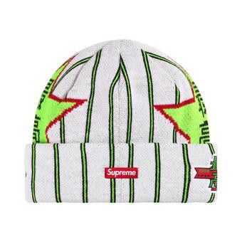 Buy Supreme New Era Stars Beanie 'Stripe' - SS26BN18 STRIPE | GOAT