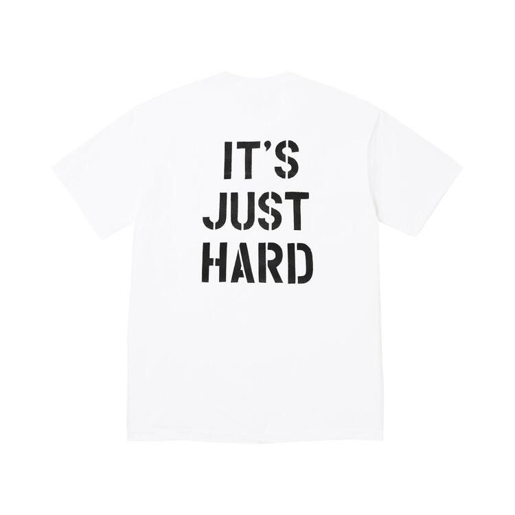 Buy Supreme Hard Tee 'White' - SS26T64 WHITE | GOAT