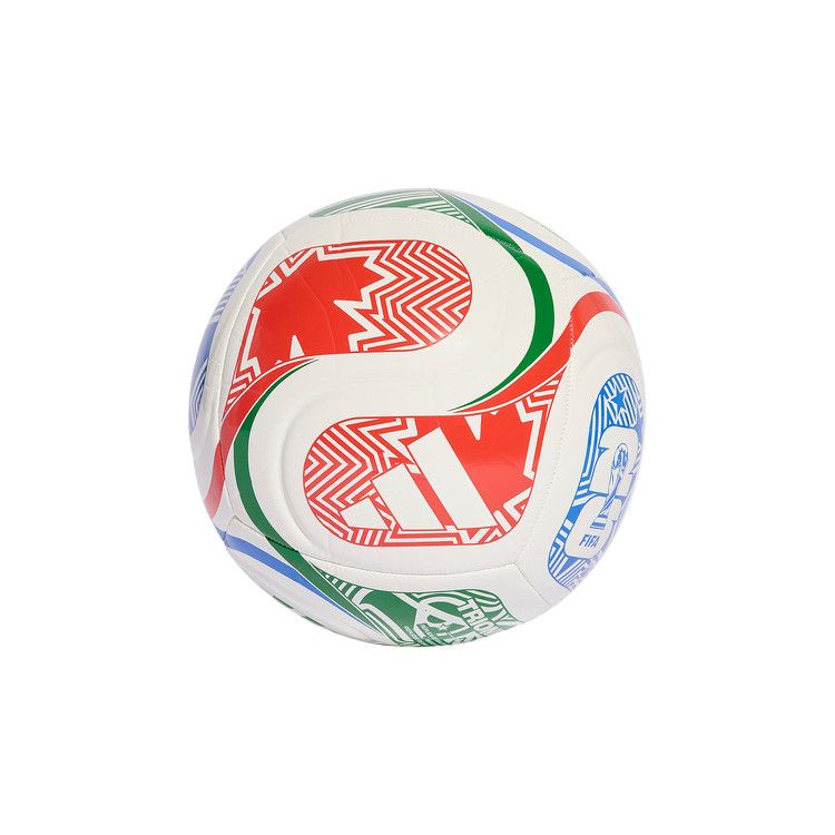adidas FIFA World Cup 2026 Trionda Club Ball White/Vivid Red/Glow Blue/Green — foto 3