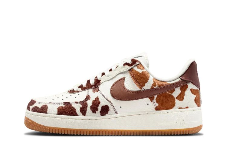 Nike Air Force 1 Low Cow Print Field Brown (Women's) — foto 2