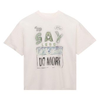 Buy Honor The Gift Say Less Do More Tee 'White' - HTG260196 WHIT
