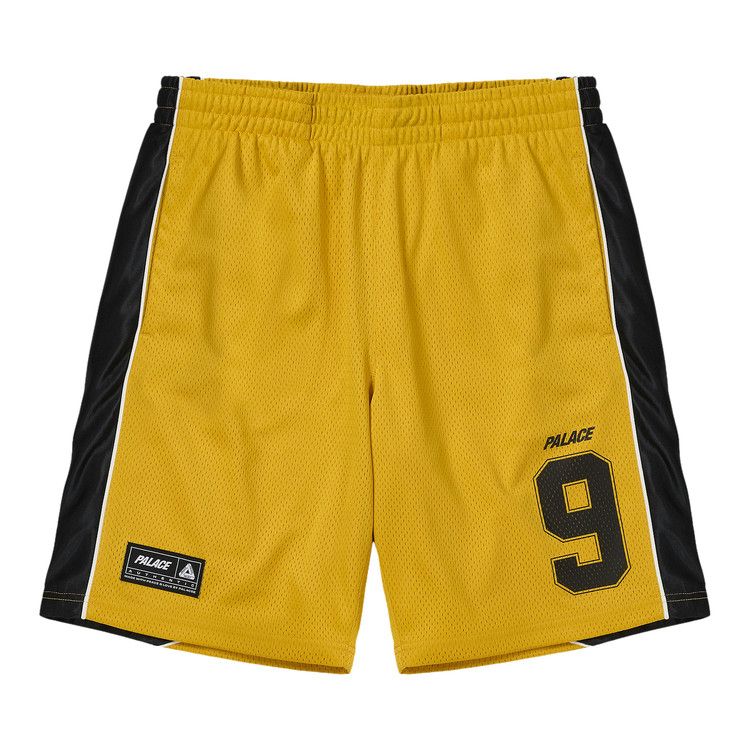 Buy Palace Nein Mesh Short 'Yellow' - P30ST004 | GOAT