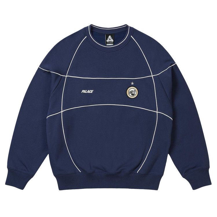 Palace Pro Team Piped Crew 'Navy'
