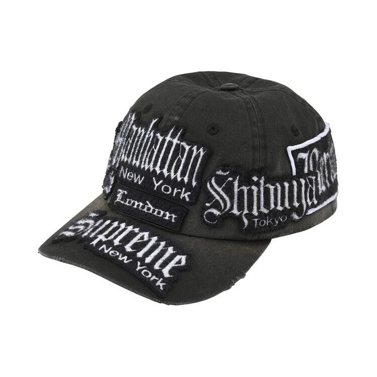 Buy Supreme City Patches 6-Panel 'Black' - SS26H39 BLACK | GOAT
