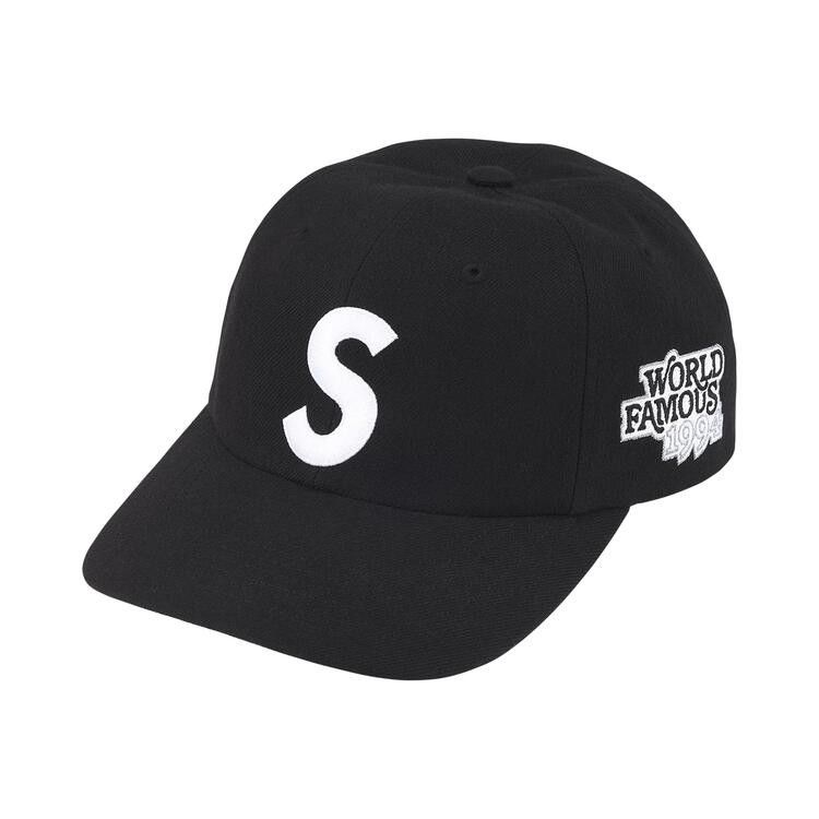 Buy Supreme World Famous S Logo 6-Panel 'Black' - SS26H11 BLACK | GOAT