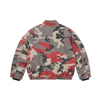 Buy Supreme Cordura Twill Utility Jacket 'Red Camo' - SS26J61 RED