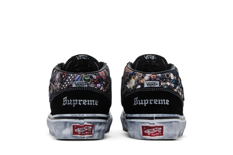 Buy Supreme x Mike Kelley x Vans Half Cab 'Black' - VN00112HBLU | GOAT