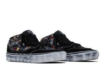 Buy Supreme x Mike Kelley x Vans Half Cab 'Black' - VN00112HBLU | GOAT