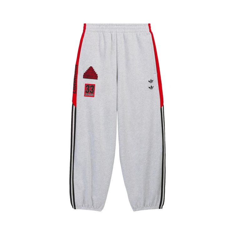 adidas x Willy Chavarria NY Sweatpant Light Grey Heather — foto 2