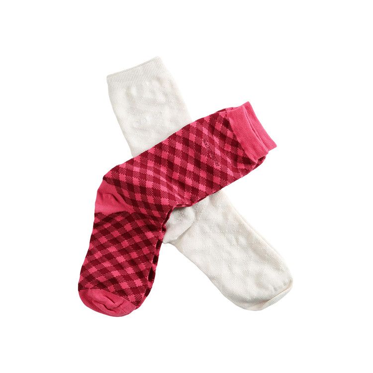 Adidas x Wales Bonner Check Sock 'Craft Pink/Bliss' — foto 3