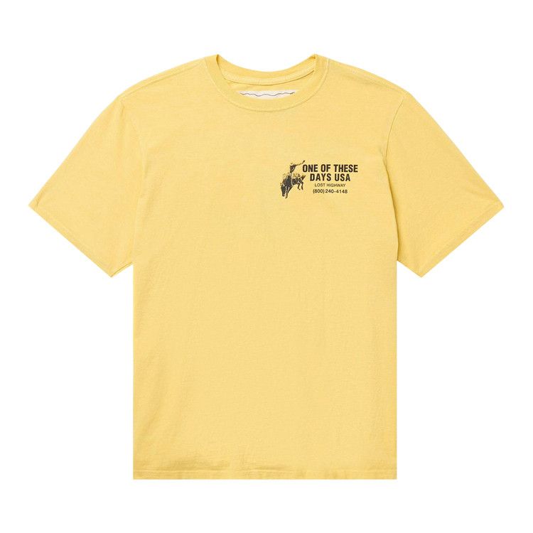 Buy One Of These Days Break On Through T-Shirt 'Summer Yellow