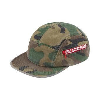 Buy Supreme Side Zip Camp Cap 'Woodland Camo' - SS26H131 WOODLAND