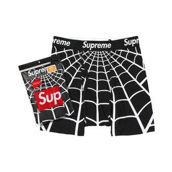 Buy Supreme x Hanes Spider-Man Boxer Briefs (2 Pack) 'Black