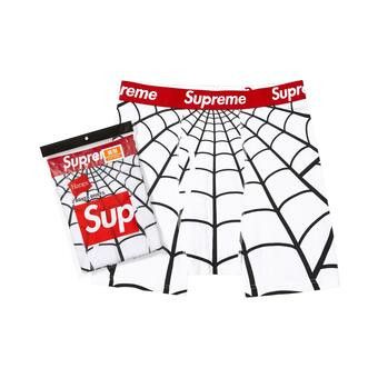 Buy Supreme x Hanes Spider-Man Boxer Briefs (2 Pack) 'White