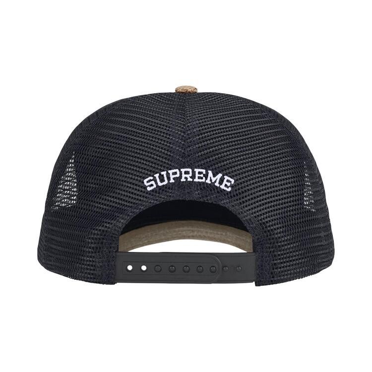 Buy Supreme Raffia Mesh Back 5-Panel 'Tan' - SS26H24 TAN | GOAT