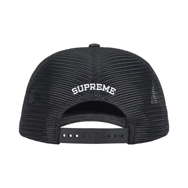 Supreme®︎ Raffia Mesh Back 5-Panel Buy Supreme Raffia Mesh Back 5-Panel 'Black' - SS26H24 BLACK | GOAT