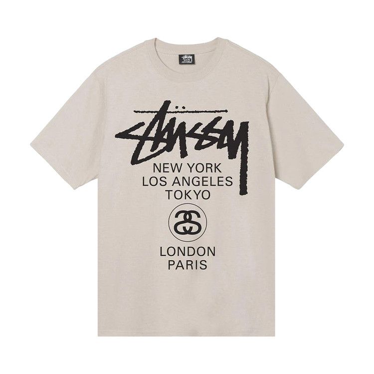 Stussy World Tour Tee 'Smoke'