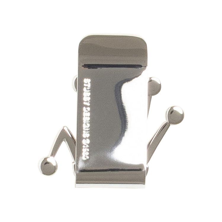 Buy Stussy Bent Crown Money Clip 'Silver' - 138898 SILV | GOAT