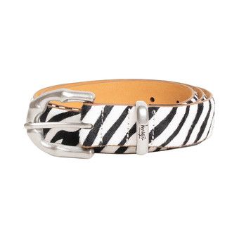 Buy Stussy Bamboo Buckle Belt 'Hairy Zebra Pattern' - 135201 HAZE