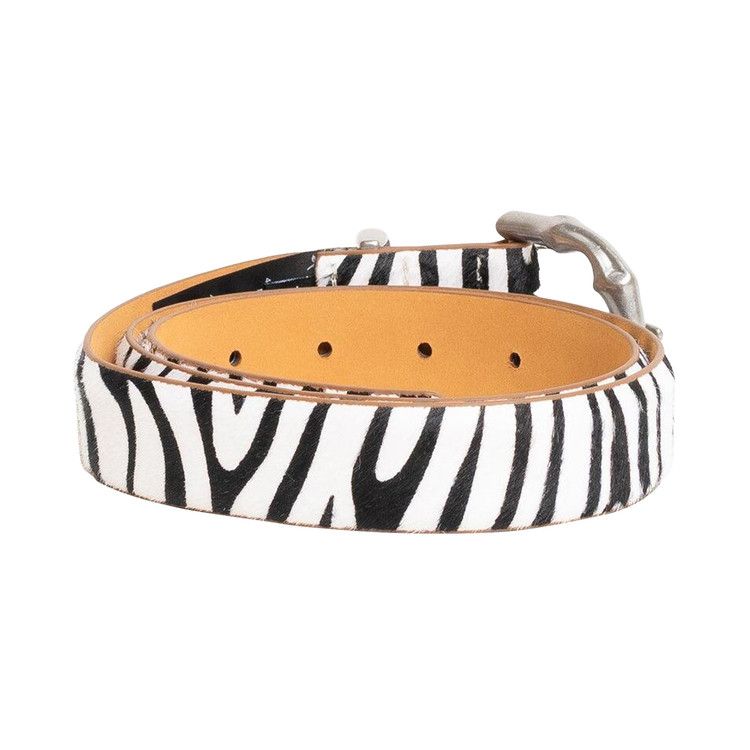 Buy Stussy Bamboo Buckle Belt 'Hairy Zebra Pattern' - 135201 HAZE