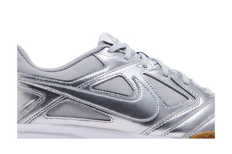 Nike Gato LV8 Metallic Silver White Gum Light Brown (GS) — foto 3