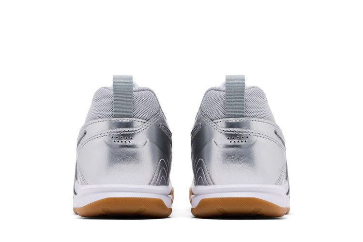 Nike Gato LV8 Metallic Silver White Gum Light Brown (GS) — foto 7