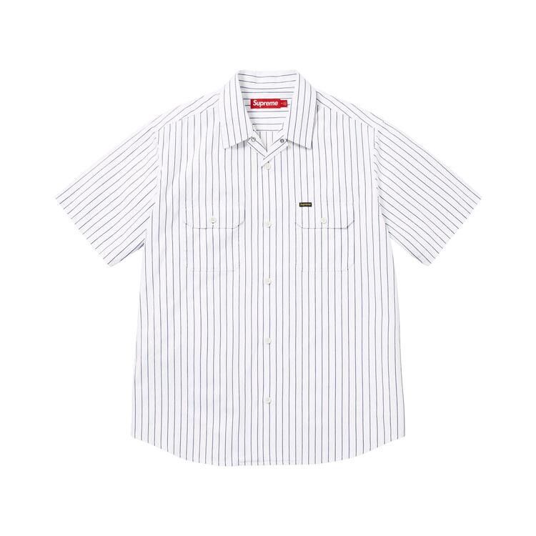 Buy Supreme Ghostface Short-Sleeve Work Shirt 'Stripe' - SS26S24