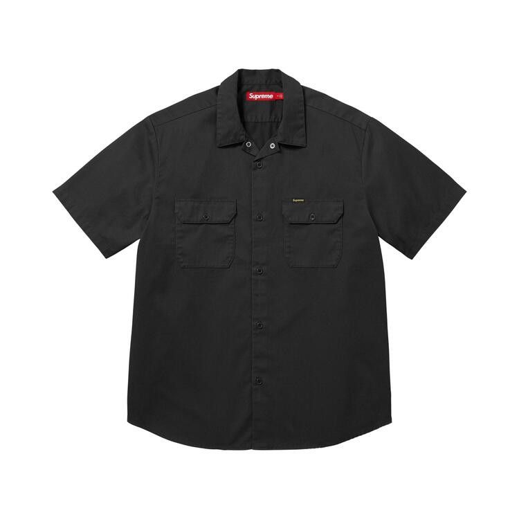 Buy Supreme Ghostface Short-Sleeve Work Shirt 'Black' - SS26S24